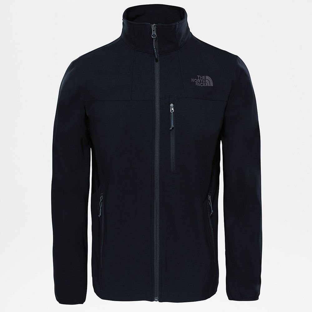 The North Face Lightweight Shell Jackets Mens Australia - The North Face Nimble Black Hiking (ZGI-23